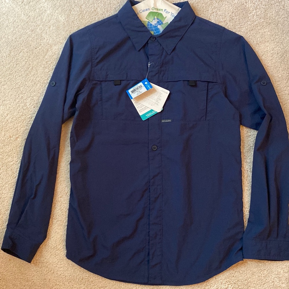 Columbia youth outdoors shirt